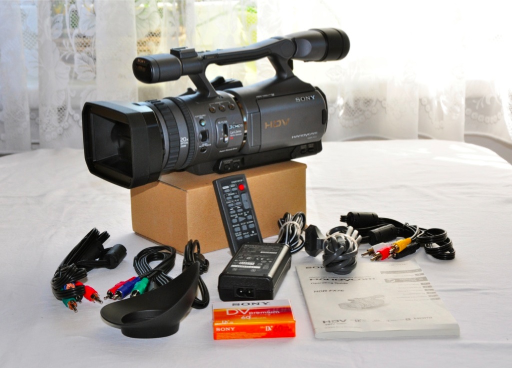 Camcorder SONY Handycam HDR-FX7E HDV Semi-professioneller Camcorder